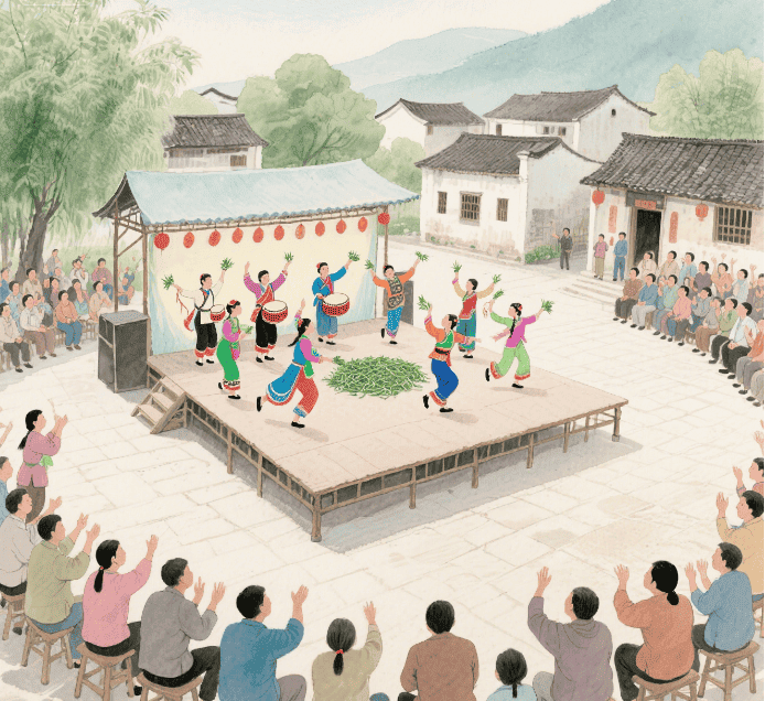 掉采茶