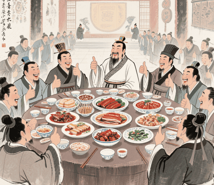 沛县汉宴十大碗食俗
