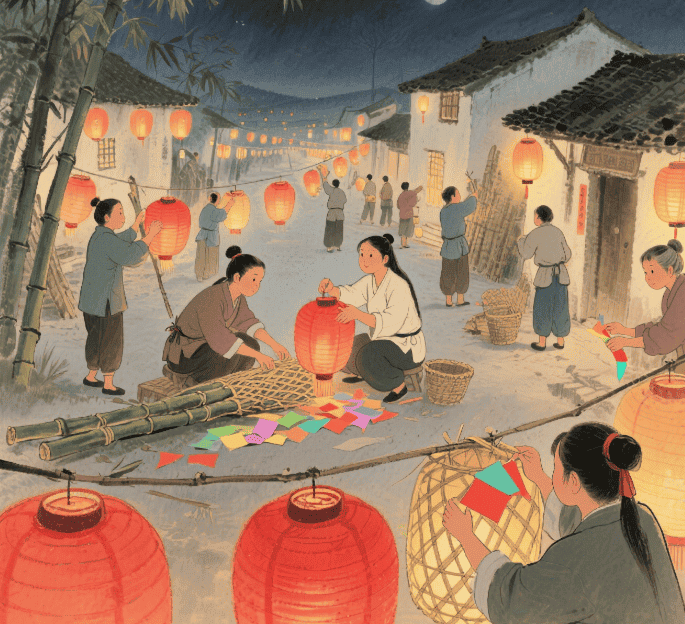 芦埠港灯会