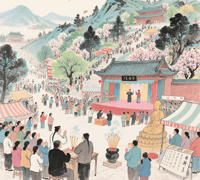 茅村季山庙会