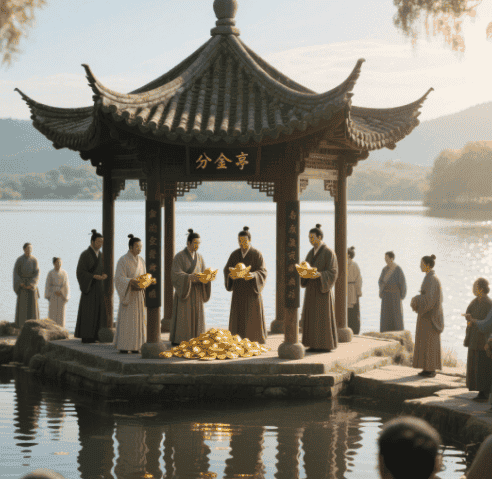 分金亭传说