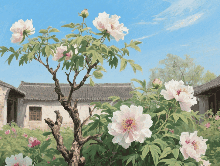 枯枝牡丹传说