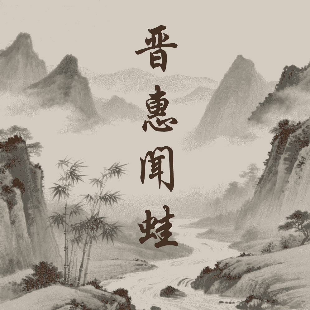 晋惠闻蛙