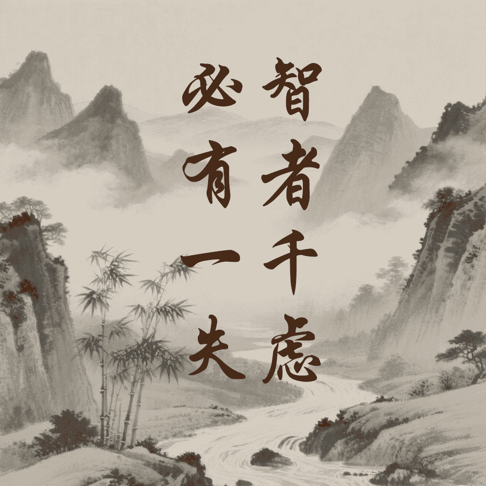 智者千虑，必有一失