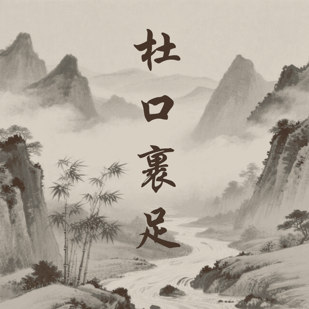 杜口裹足