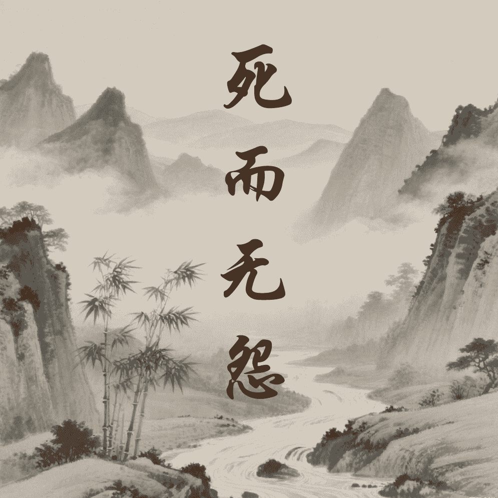死而无怨