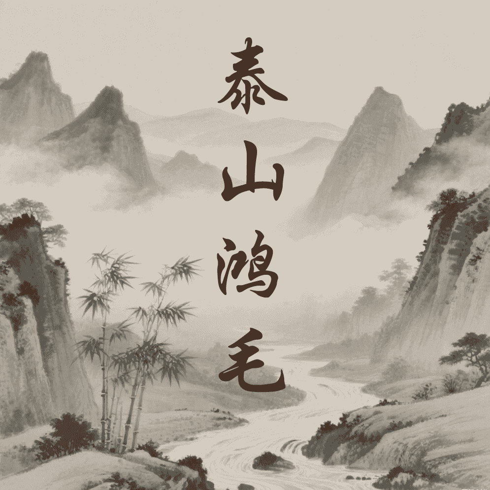 泰山鸿毛