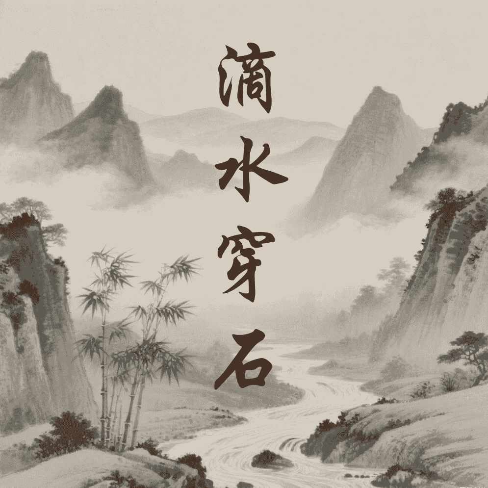 滴水穿石