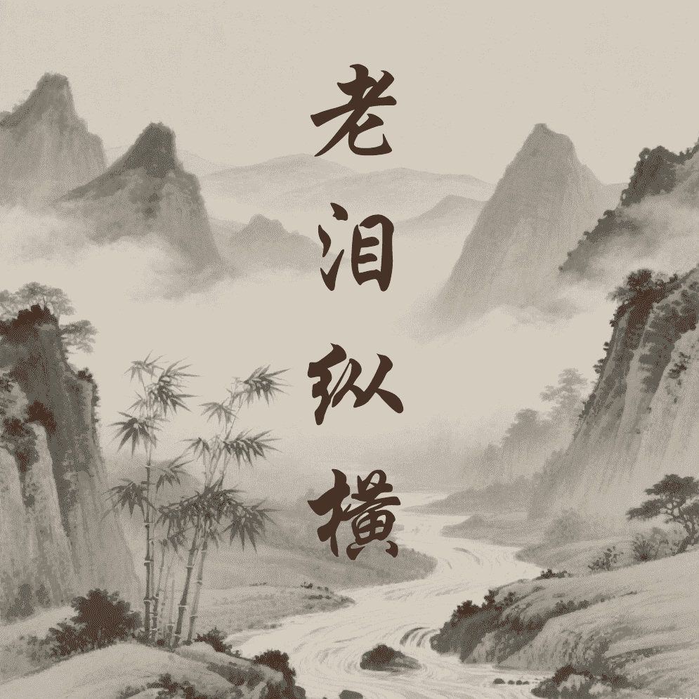 老泪纵横