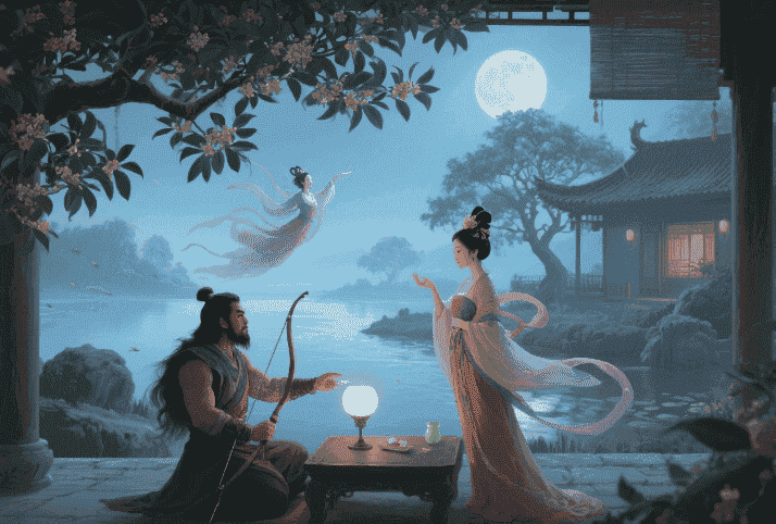 嫦娥奔月