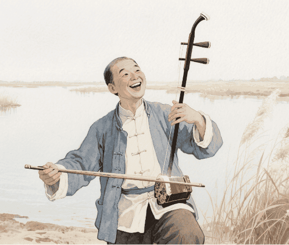 横扇湖摊说书