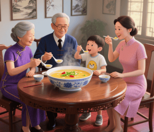 啜白露汤