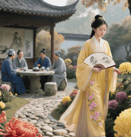 寒露赏菊
