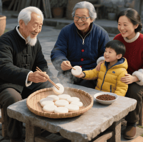 小雪吃糍粑