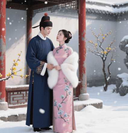 小雪赏雪
