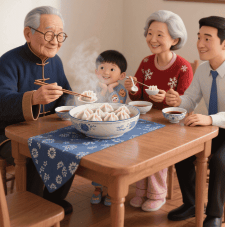 立冬吃饺子