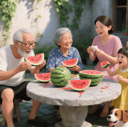 立秋啃秋