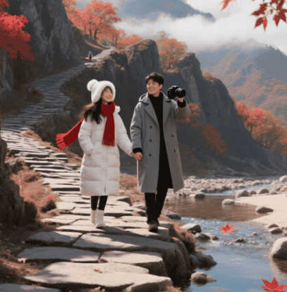 霜降赏红叶