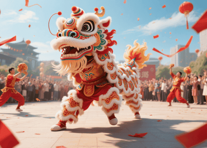 双凤新湖龙狮