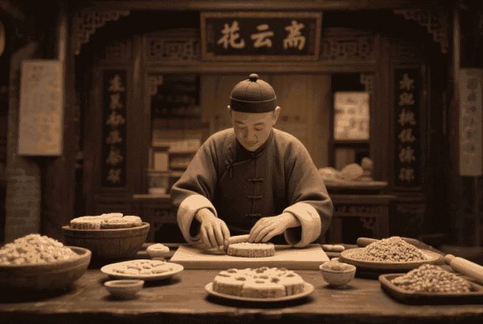 泰州嵌桃麻糕