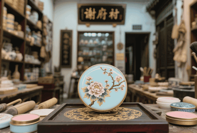谢馥春脂粉