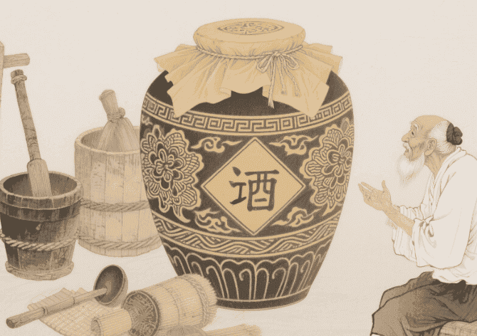 金坛封缸酒