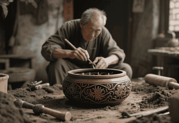 陆慕蟋蟀盆
