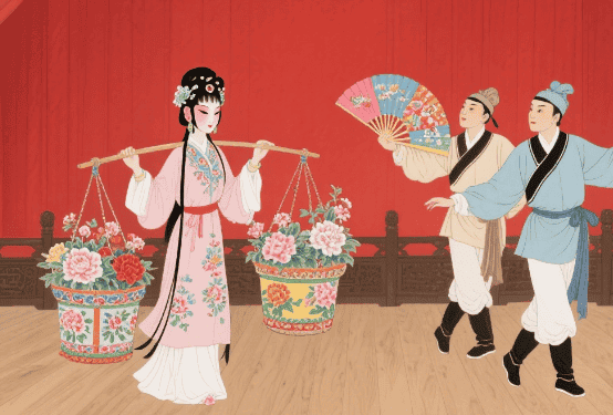 常青花担