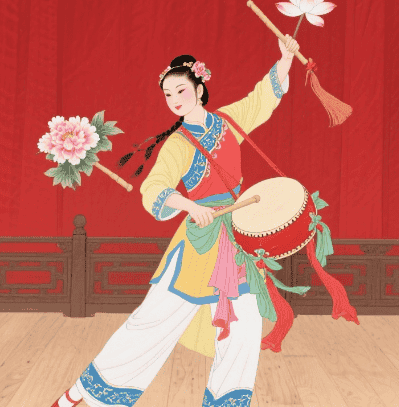 武坚莲湘花鼓