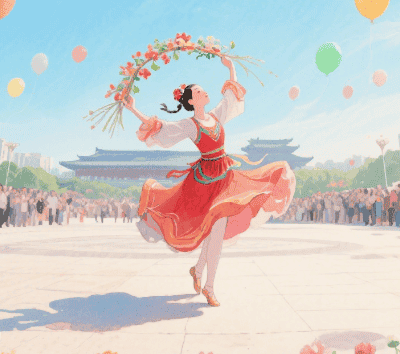 花挑舞