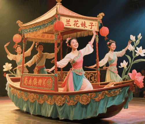 荡旱船
