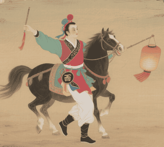 西宋马灯