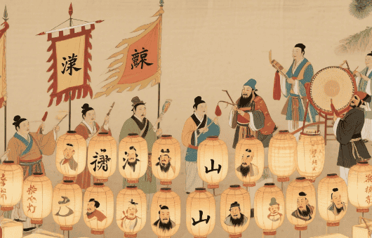 骨牌灯