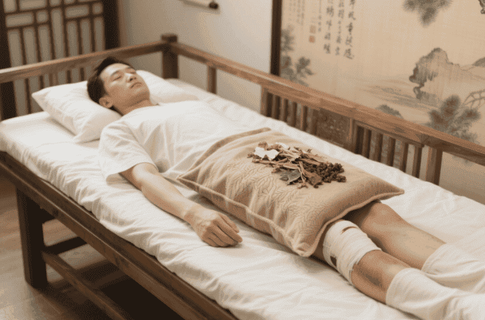 曹氏中药沙袋热敷接骨