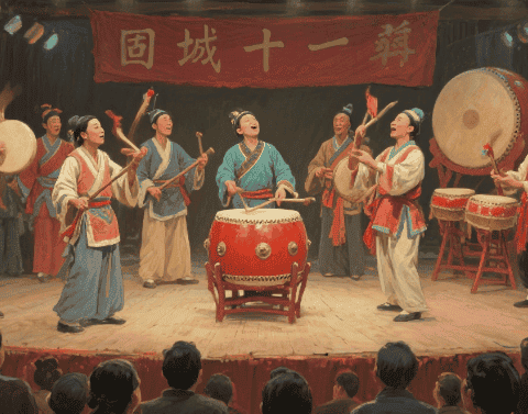 固城十番锣鼓