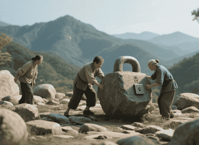 香山石锁